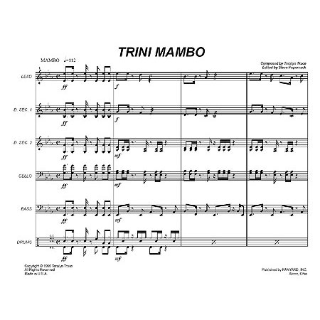 Panyard Panyard 7138 - Trini Mambo Comp. by Teralyn Trace