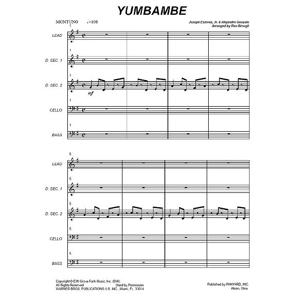 Panyard Panyard 7149 - Yumbambe by Ron Brough