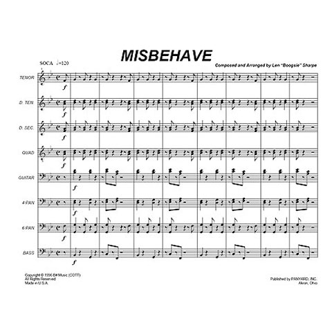 Panyard Panyard 7150 - Misbehave by Len "Boogsie" Sharpe