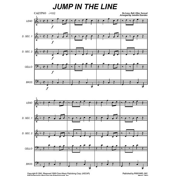 Panyard Panyard 7155 - Jump in the Line by De Leon