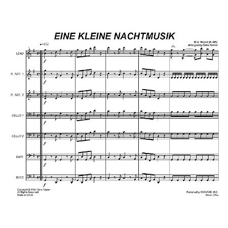 Panyard Panyard 7159 - Eine Kleine Nachtmusik by W. A. Mozart