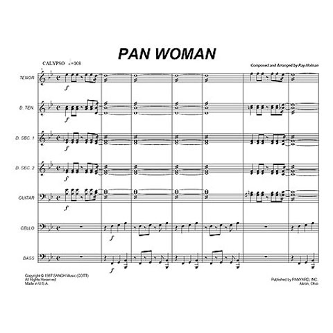 Panyard Panyard 7170 - Pan Woman by Ray Holman