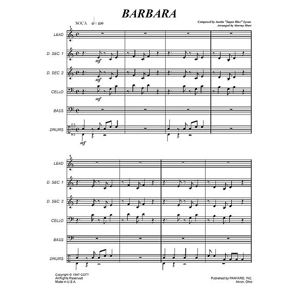 Panyard Panyard 7220 - Barbara by Superblue