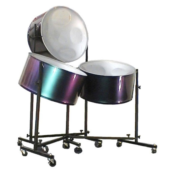 Panyard Panyard Series Powder Coat Triple Stand