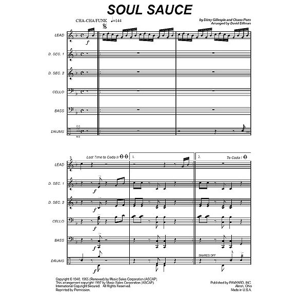 Panyard Soul Sauce Comp. by Gillespie & Pozo