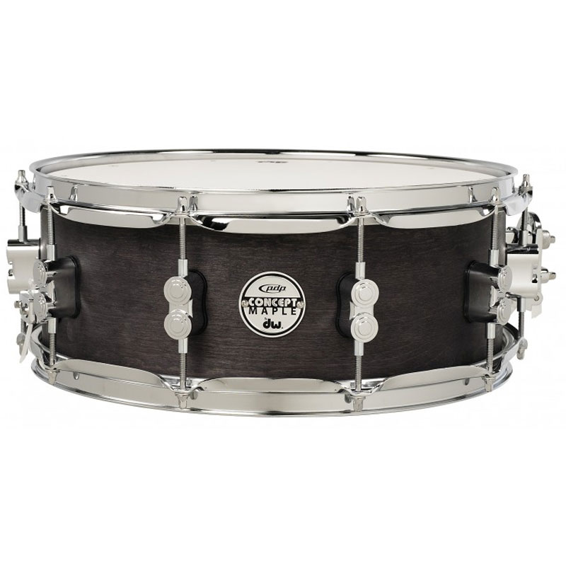 PDP 5.5" x 14" Concept Black Wax Maple Snare Drum