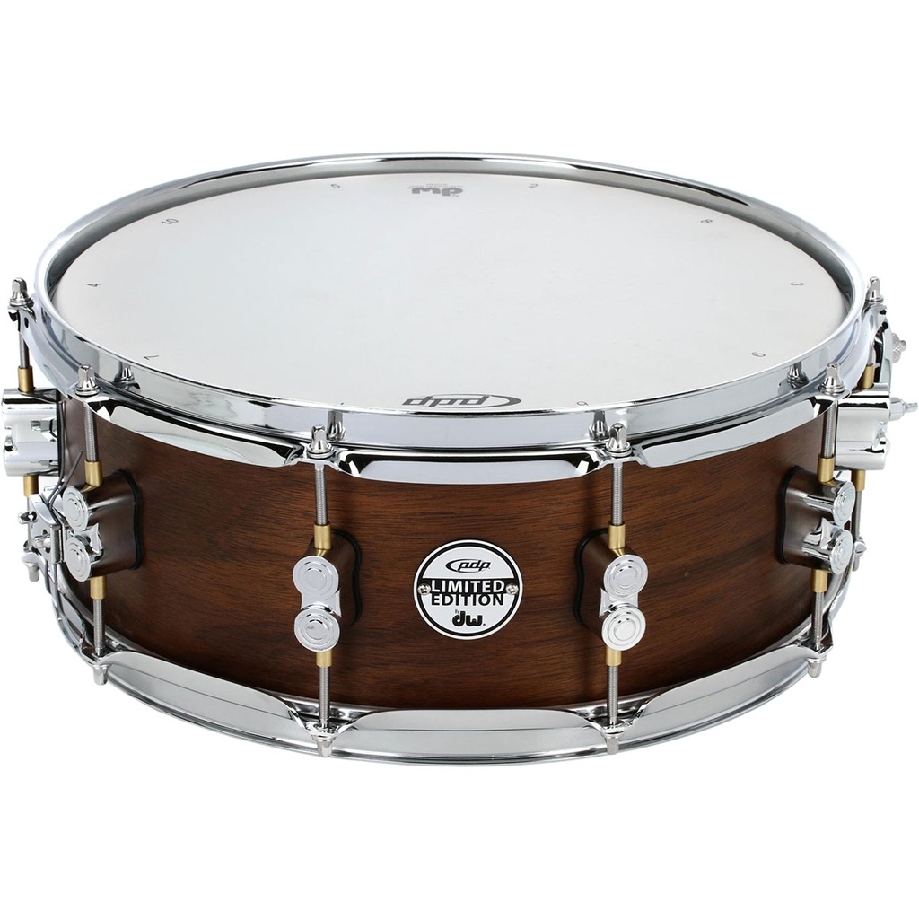 PDP 5.5" x 14" LTD 20-Ply Maple/Walnut Snare in Natural Satin