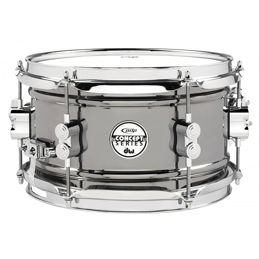 PDP 6" x 12" Concept Black Nickel Over Steel Snare Drum