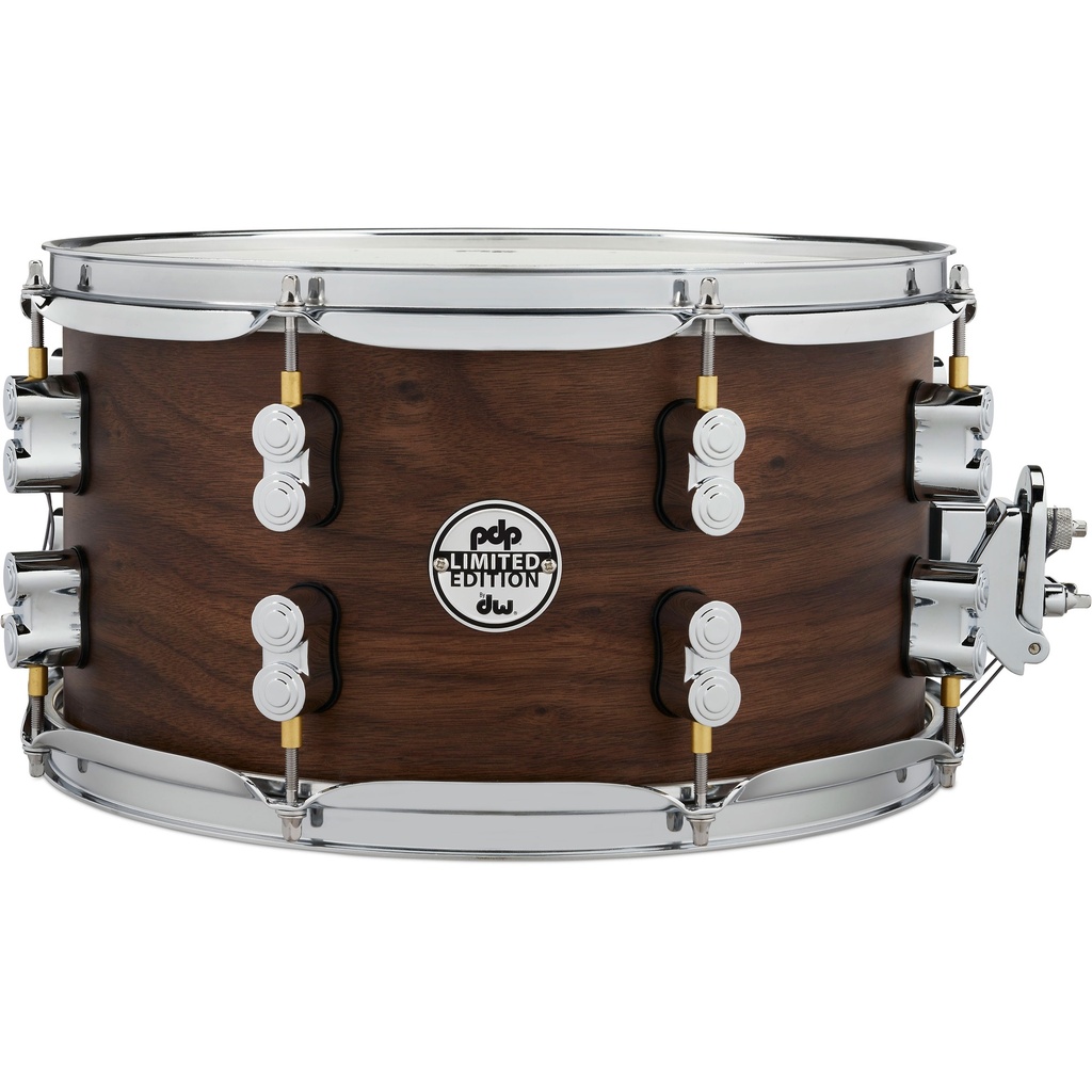PDP 7" x 13" LTD 20-Ply Maple/Walnut Snare in Natural Satin