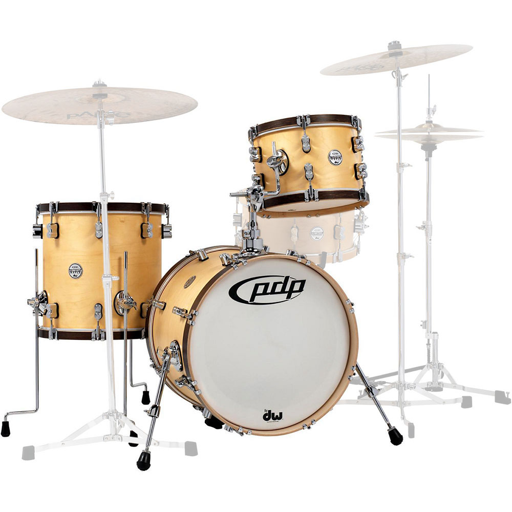 PDP Concept Maple Classic Bop Kit 3-Piece Drum Set (18B-12-14F)