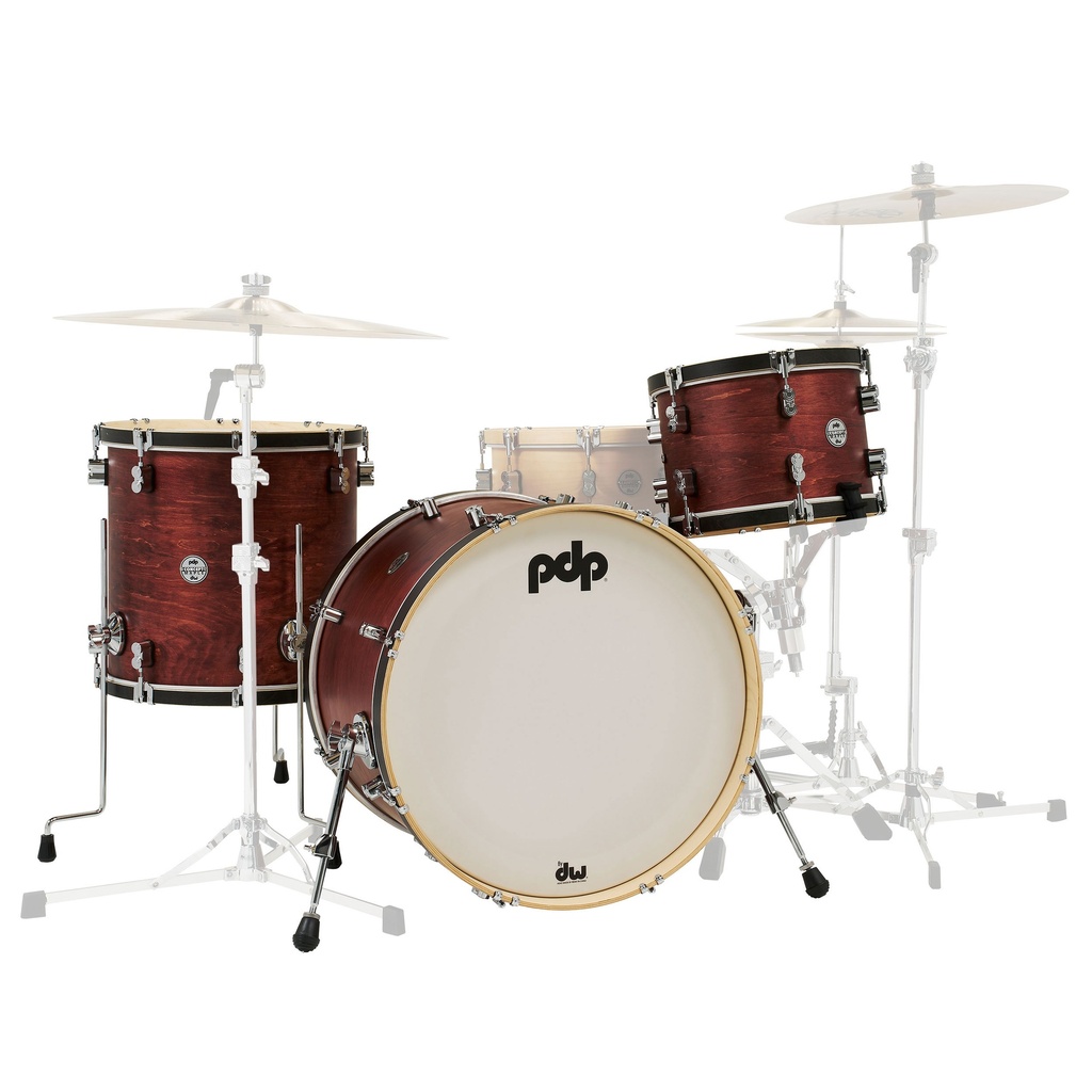 PDP Concept Maple Classic Kit 22 3-Piece Drum Set (22B-13-16F)
