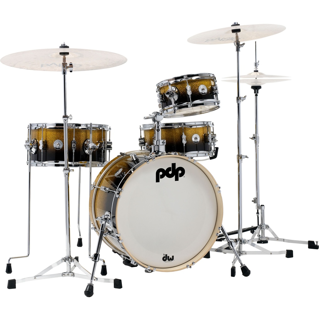 PDP Daru Jones New Yorker Drum Set (18B-10-14F-13S) w/Hardware