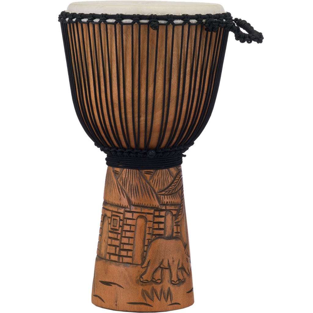 Pearl 12" Hand Carved Mahogany Djembe