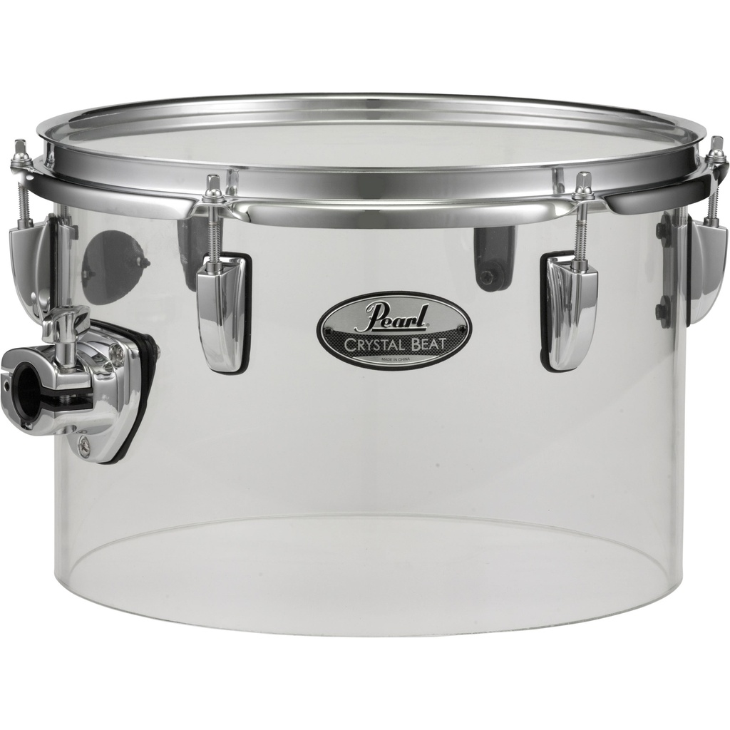 Pearl 12" x 8" Crystal Beat Concert Tom in Ultra Clear