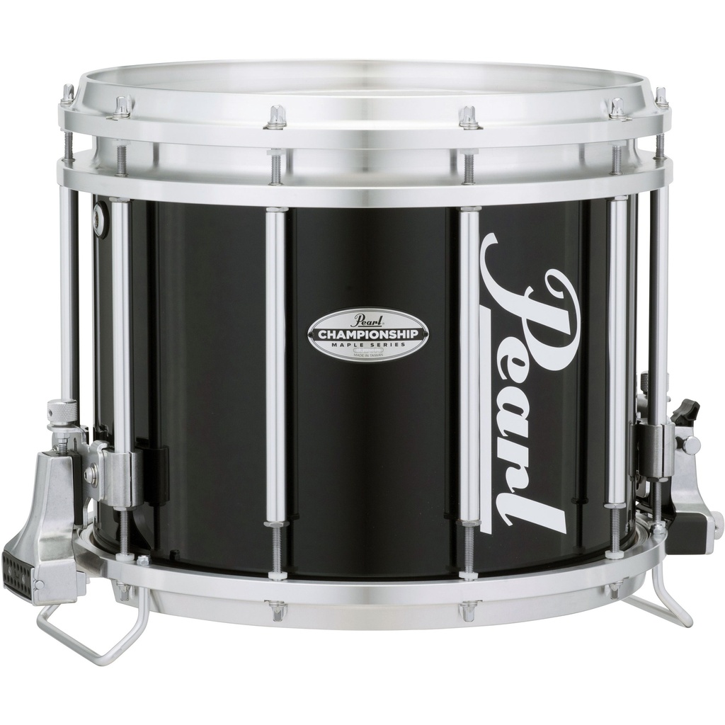 Pearl 13" x 11" FFXML Championship Marching Snare in Piano Black