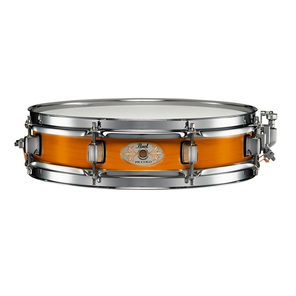 Pearl 13" x 3" Maple Piccolo Snare in Liquid Amber