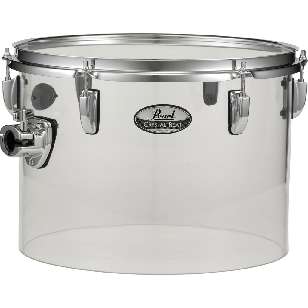 Pearl 13" x 9" Crystal Beat Concert Tom in Ultra Clear