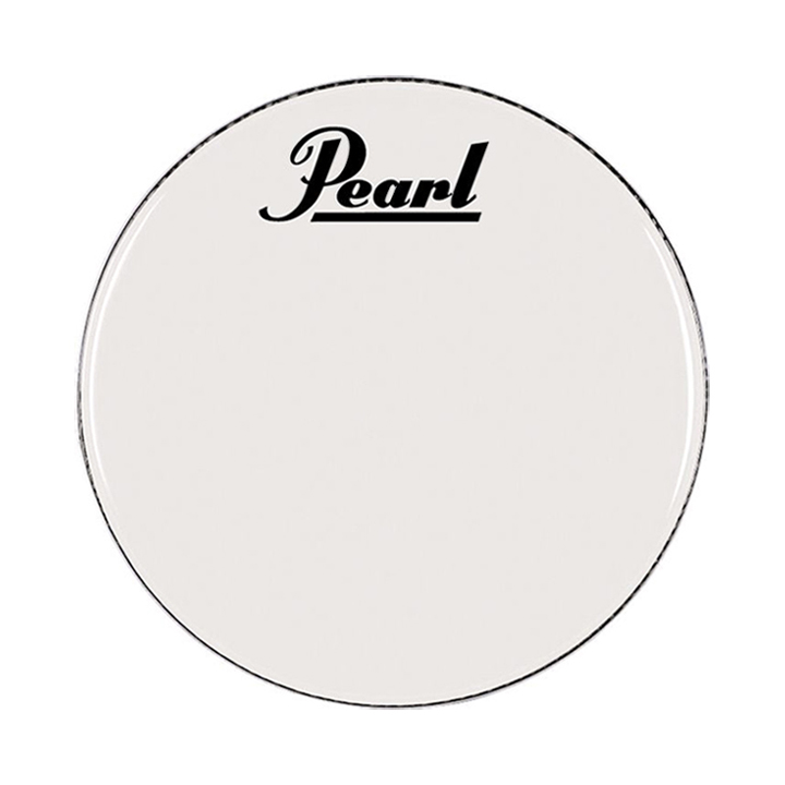 Pearl 14" Smooth White Ambassador Pearl Logo