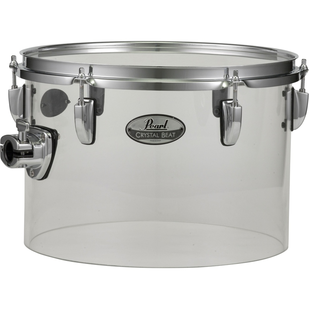 Pearl 14" x 10" Crystal Beat Concert Tom in Ultra Clear