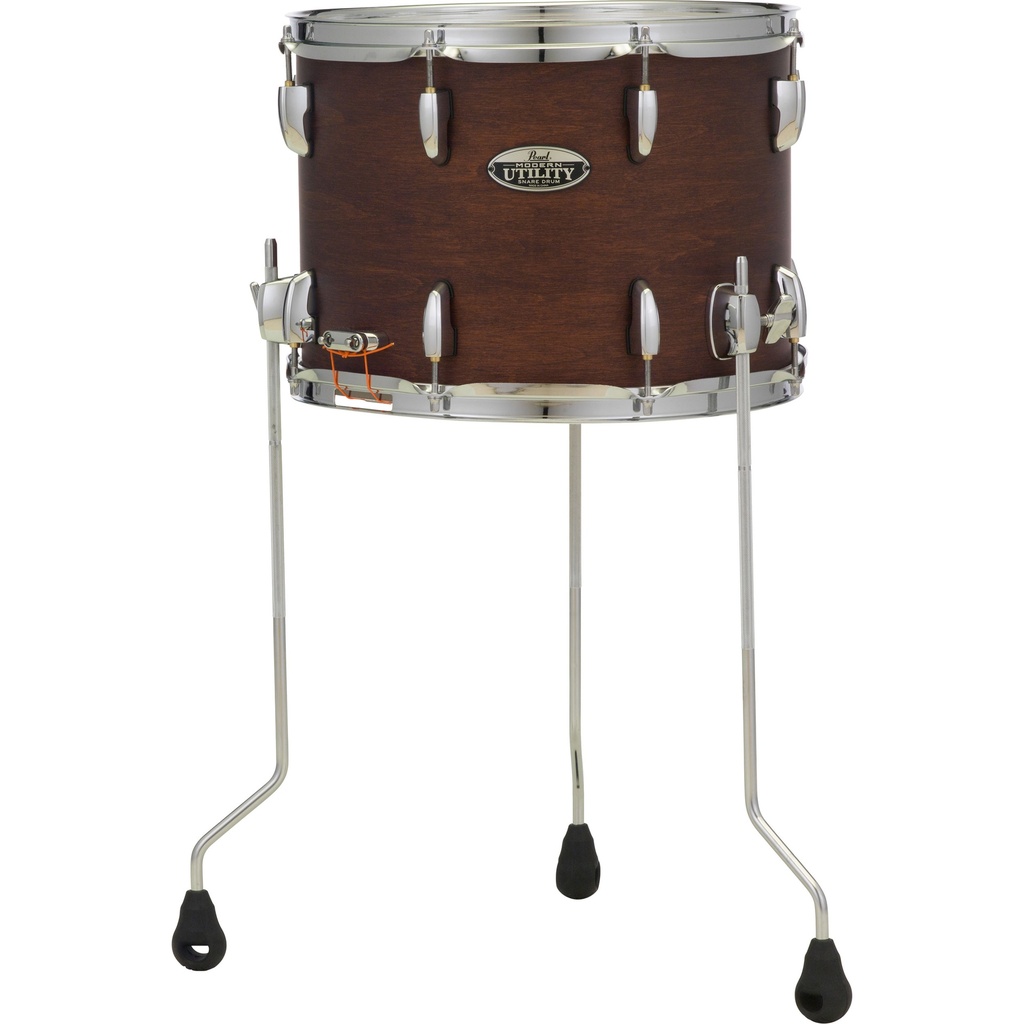 Pearl 14" x 10" Modern Utility Floor Snare Drum in Satin Brown