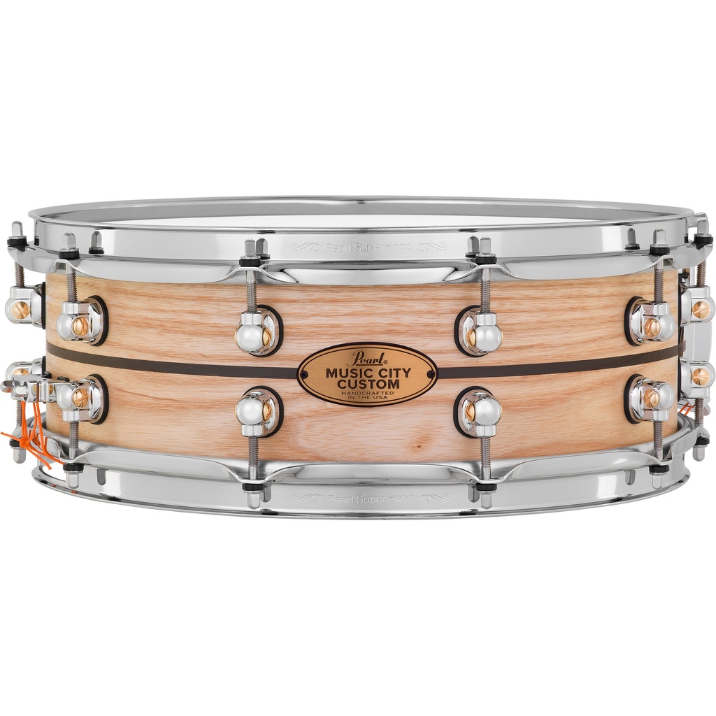 Pearl 14" x 5" MCC Solid Ash Snare w/ Ebony