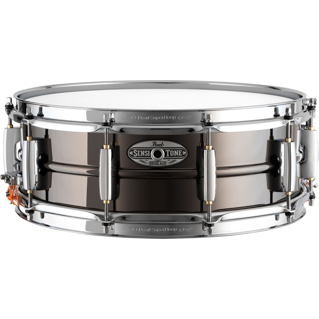 Pearl 14" x 5" SensiTone Heritage 1mm Black Brass Snare Drum