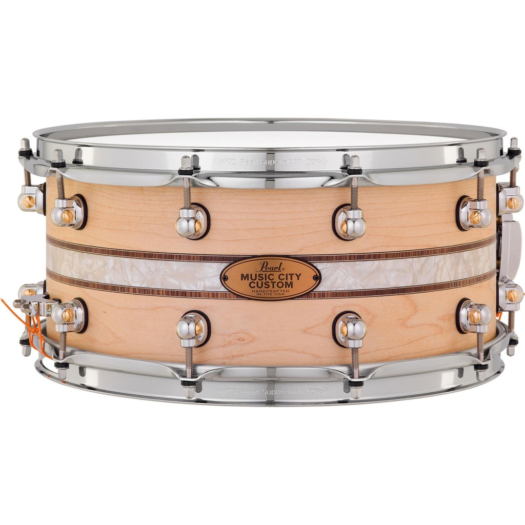 Pearl 14" x 6.5" MCC Solid Maple Snare w/ Kingwood Royal