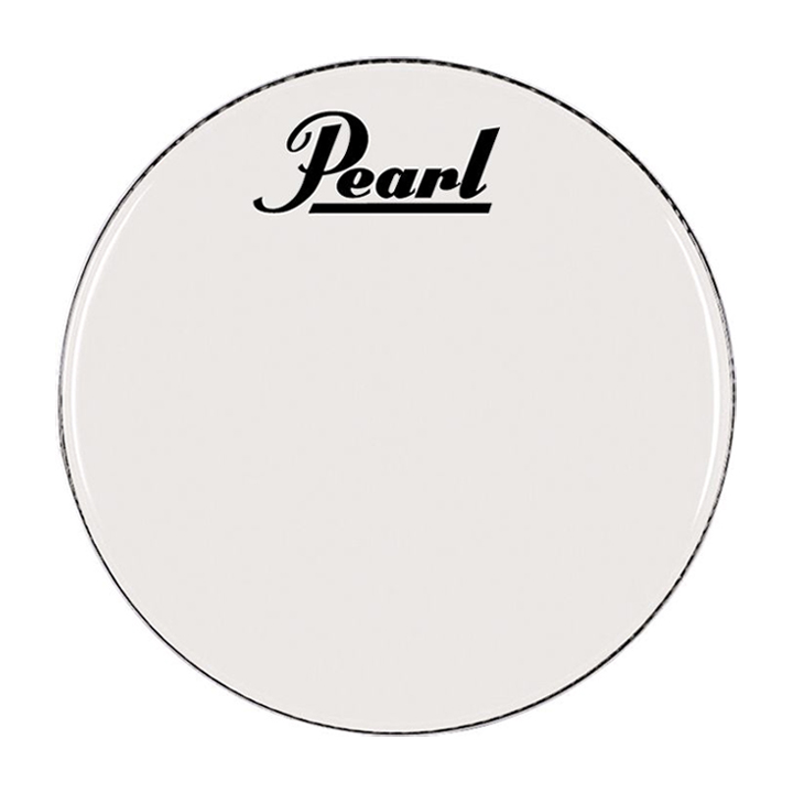 Pearl 20" Smooth White Ambassador Pearl Logo