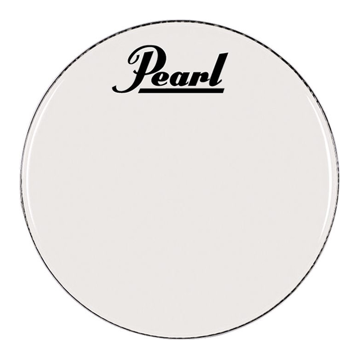Pearl 24" Smooth White Ambassador Pearl Logo