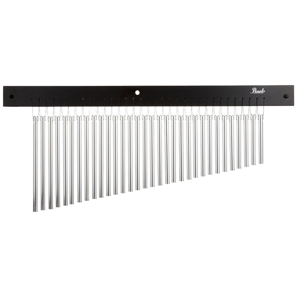 Pearl 32-Bar Aluminum Wind Chimes with Holder Striker & Case