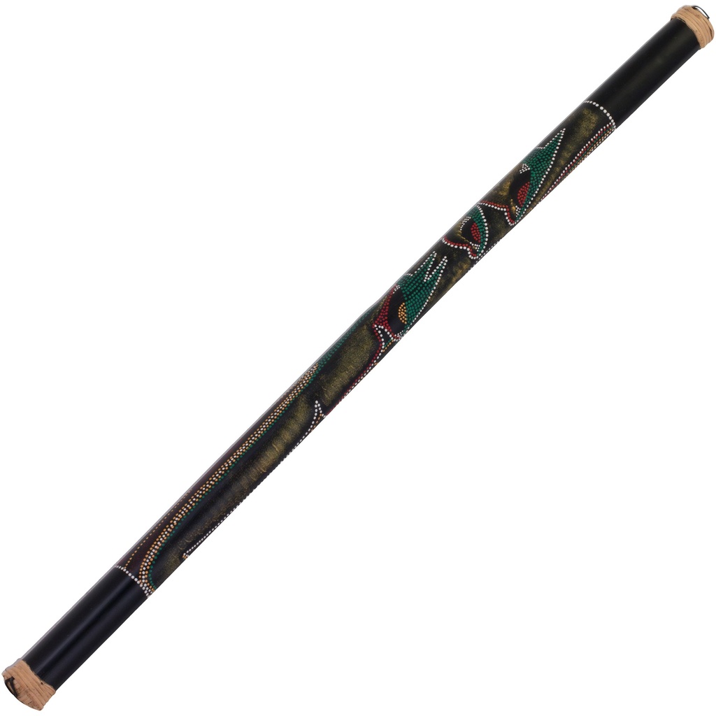 Pearl 48" Bamboo Rainstick with Hidden Spirit Design