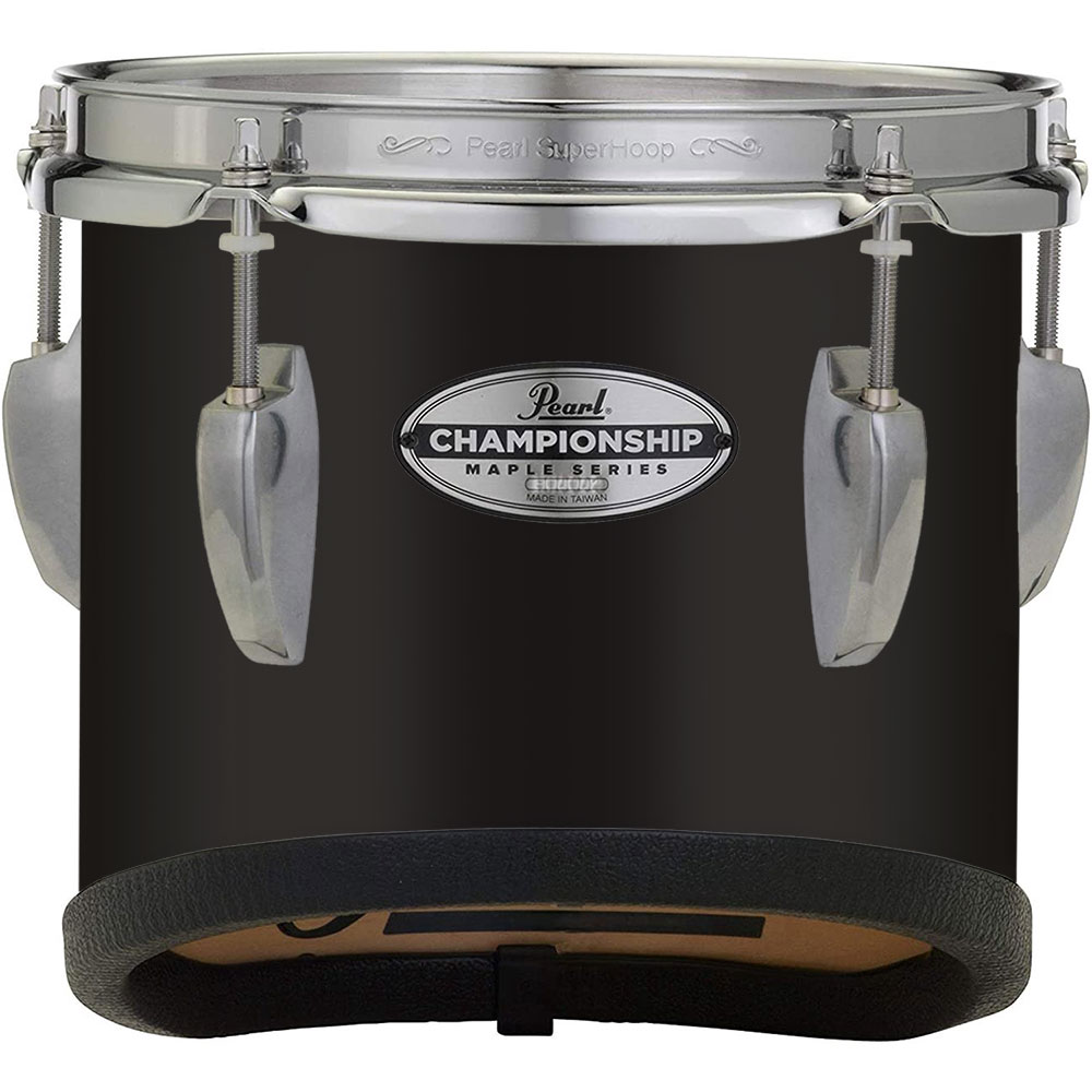 Pearl 6" Championship Individual Tenor Drum in Piano Black