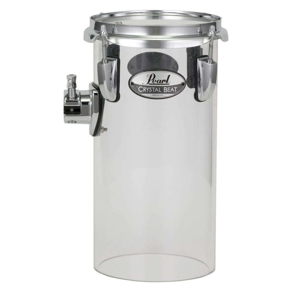 Pearl 6" x 12" Crystal Beat Rocket Tom in Ultra Clear