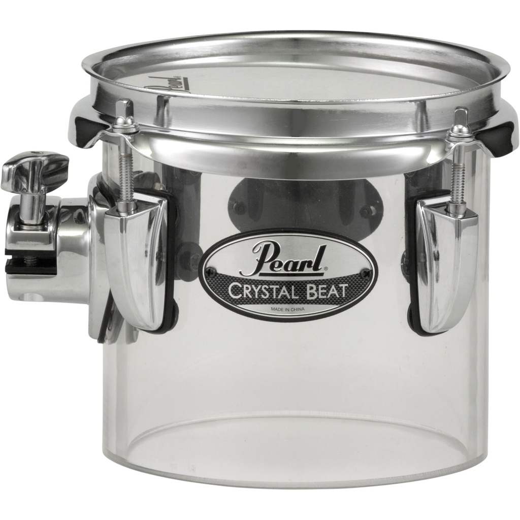 Pearl 6" x 5.5" Crystal Beat Concert Tom in Ultra Clear