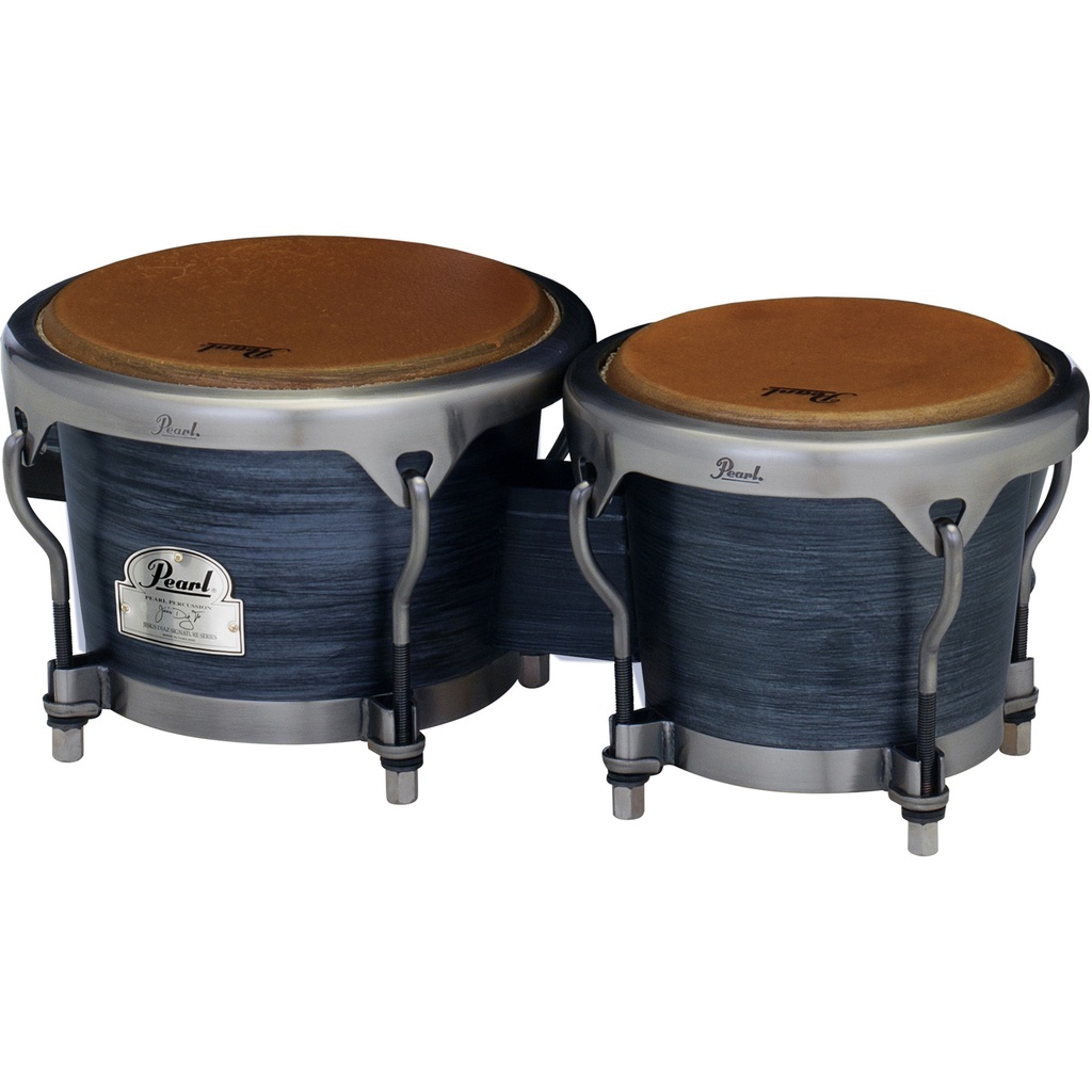 Pearl 7/8.5" Jesus Diaz Signature Bongos in Brushed Platinum
