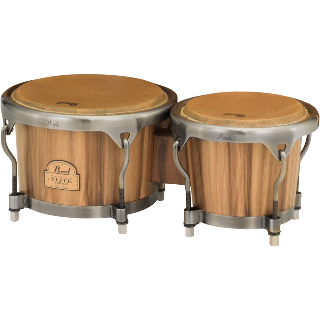 Pearl 7/9" Elite Series Oak Bongos in Caramel Brown