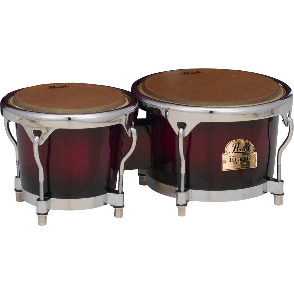 Pearl 7/9" Elite Series Oak Bongos in Merlot Burst