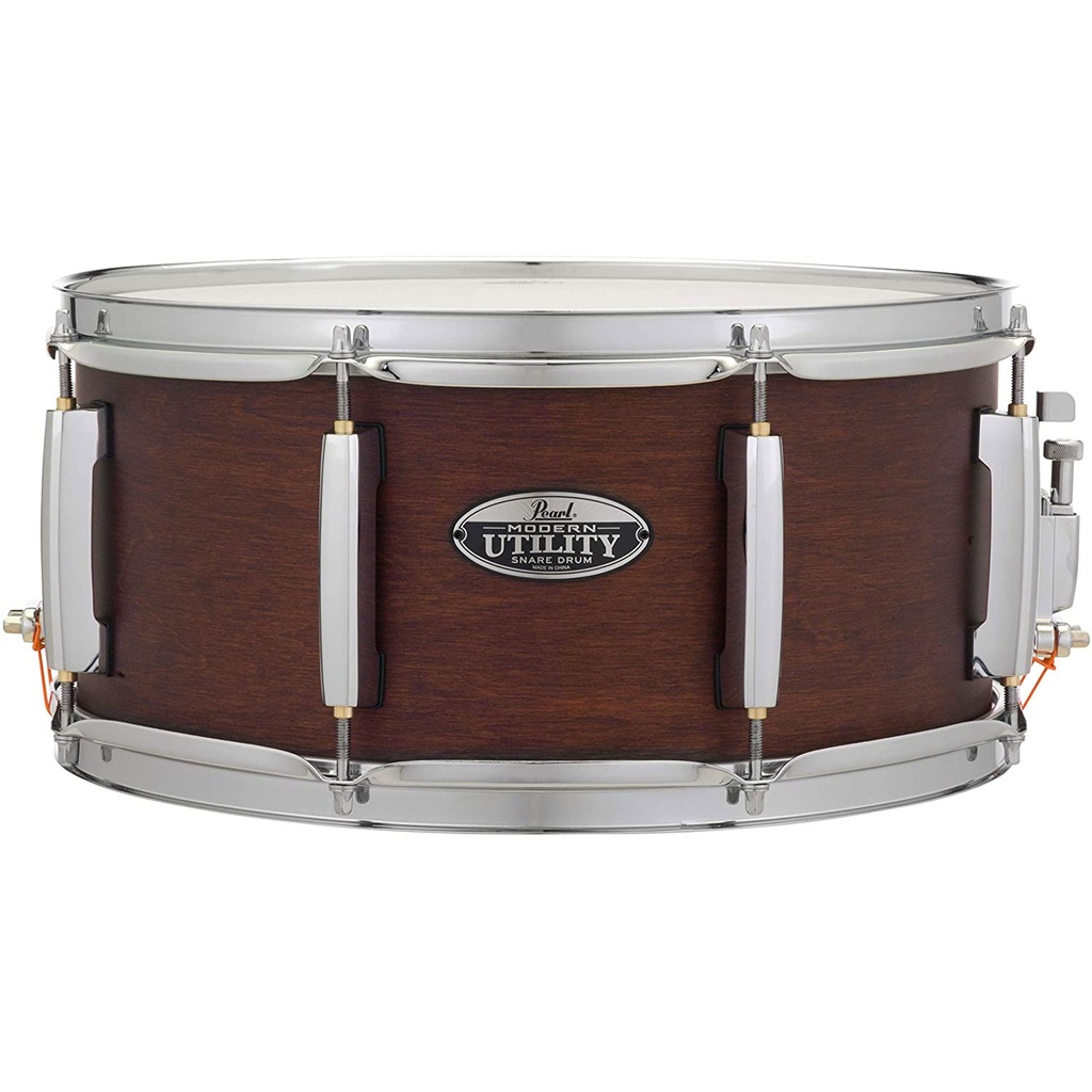 Pearl Modern Utility 14" x 6.5" Snare in Satin Brown