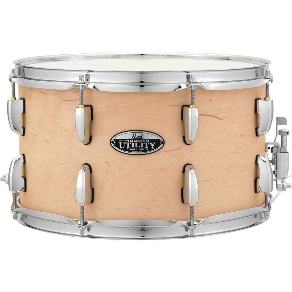 Pearl Modern Utility 14" x 8" Maple Snare Drum in MATTE NATURAL