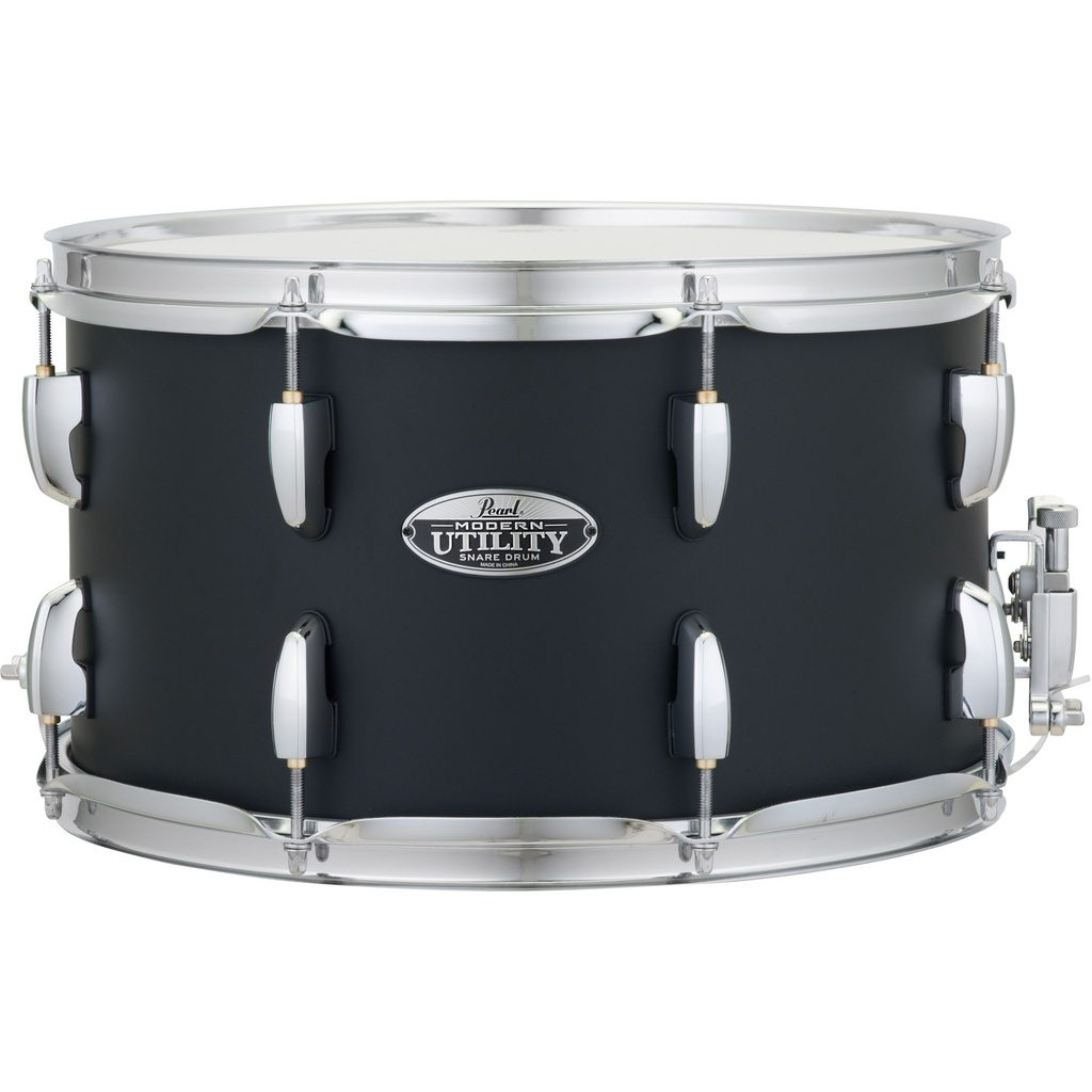 Pearl Modern Utility 14" x 8" Maple Snare Drum in Satin Black