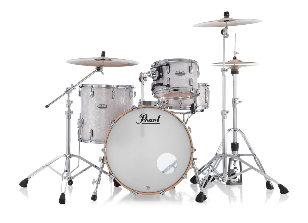 Pearl Professional Maple 3-pc. Shell Pack (12T/16FT/22B) in WHITE MARINE PEARL