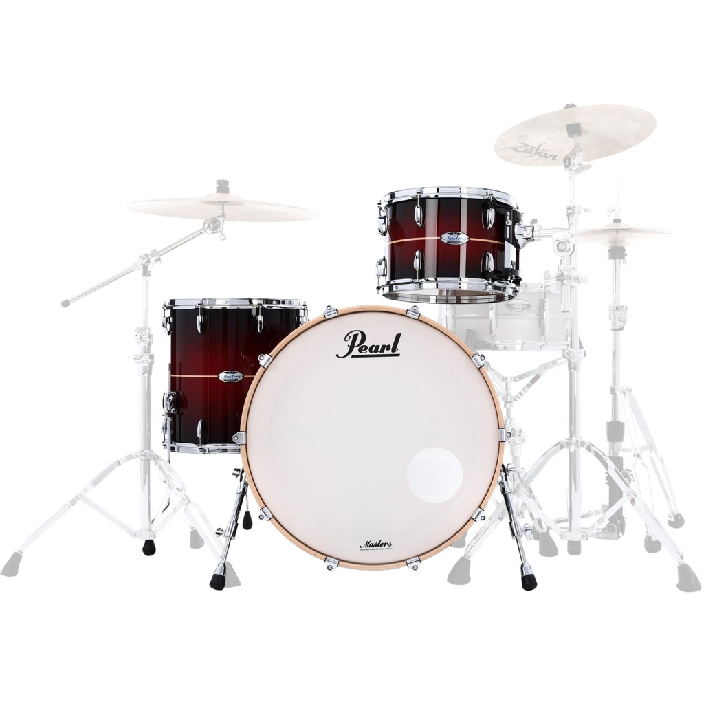 Pearl Red Burst Stripe