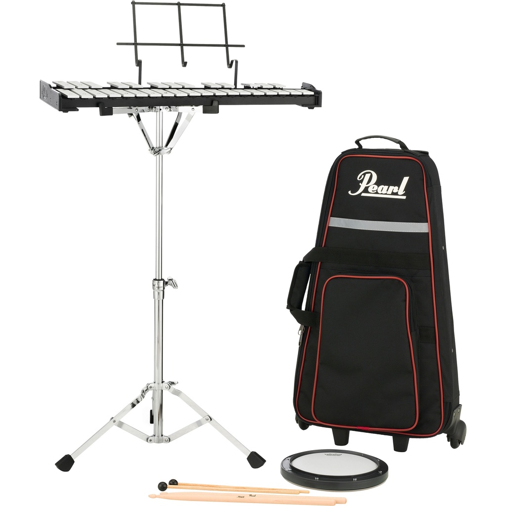 Pearl Student Percussion Bell Kit with Rolling Bag