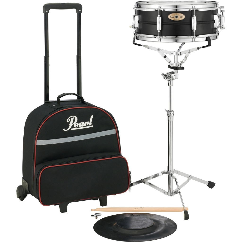 Pearl Student Snare Kit with Rolling Bag