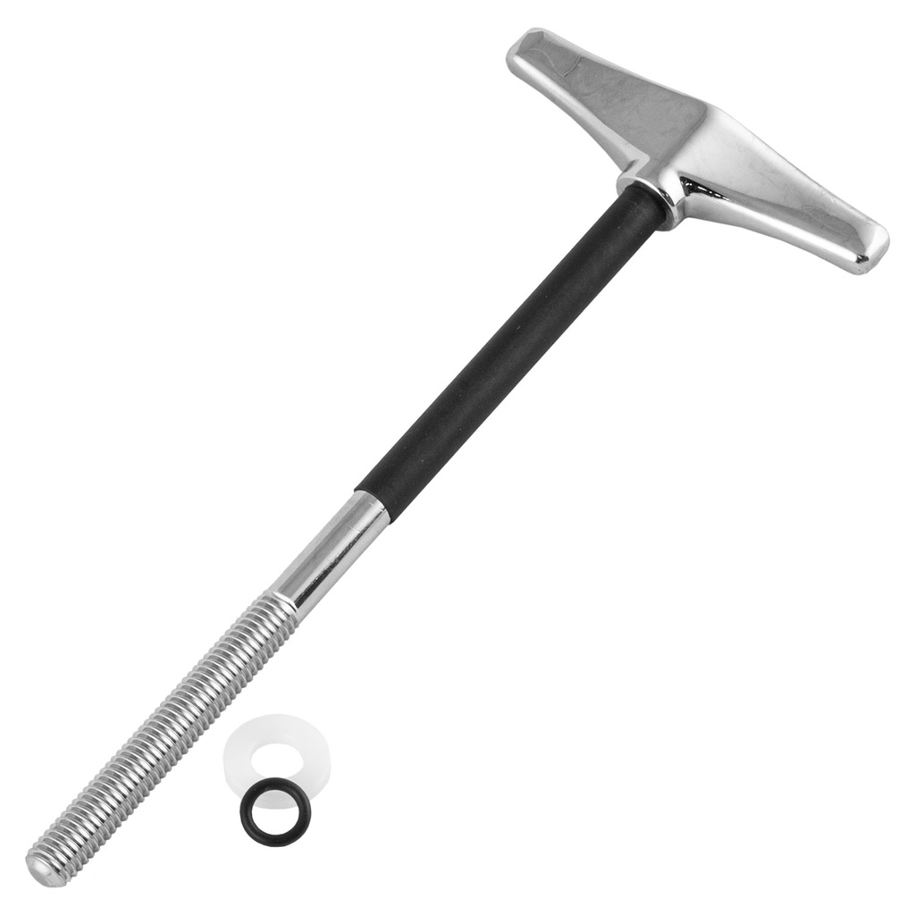 Pearl T-Handle Rod w Washer O-ring and Shrink Tubing
