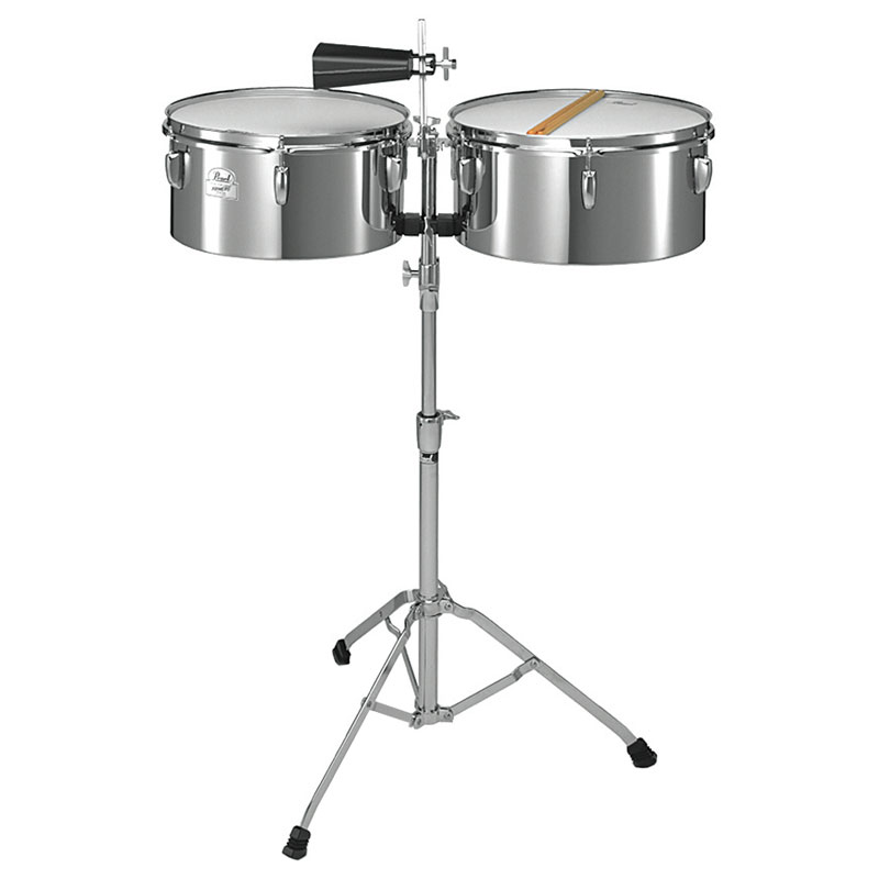 Pearl Timbales 13" 14" Steel Primero Tilting Stand
