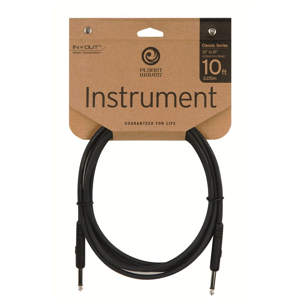 Planet Waves 10' Classic Series Instrument Cable