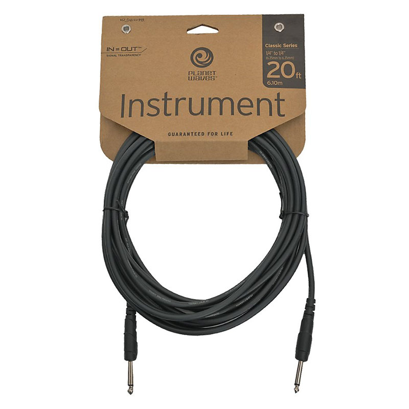 Planet Waves 20' Classic Series Instrument Cable