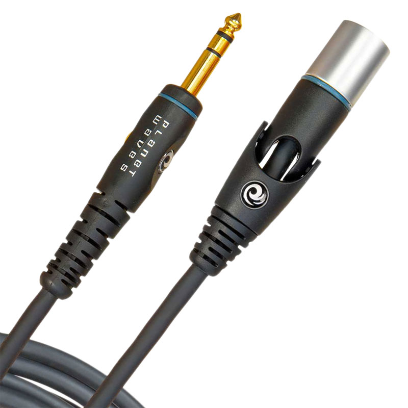 Planet Waves 5' Custom Series Swivel Microphone Cable (XLR Male to 1/4")