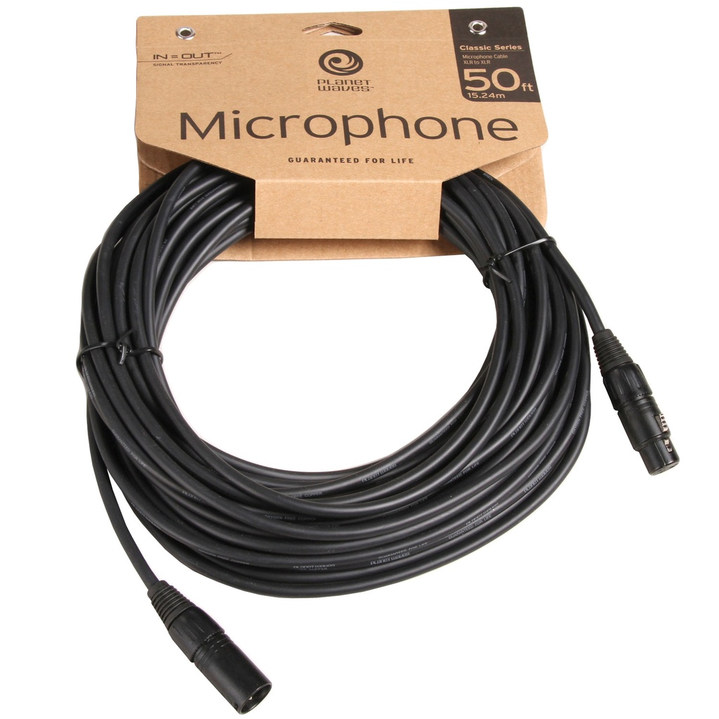 Planet Waves 50' Classic Series Microphone Cable